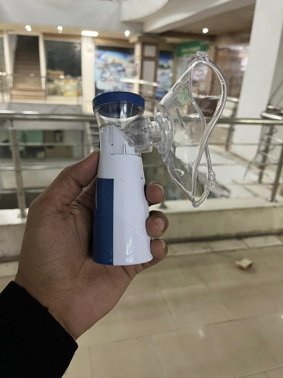 Portable Mesh Nebulizer USB & Battery Operated | Mini Nebulizer With Mask